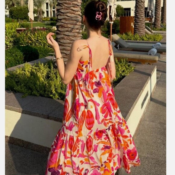 ZARA MIDI DRESS - Picture 2 of 2